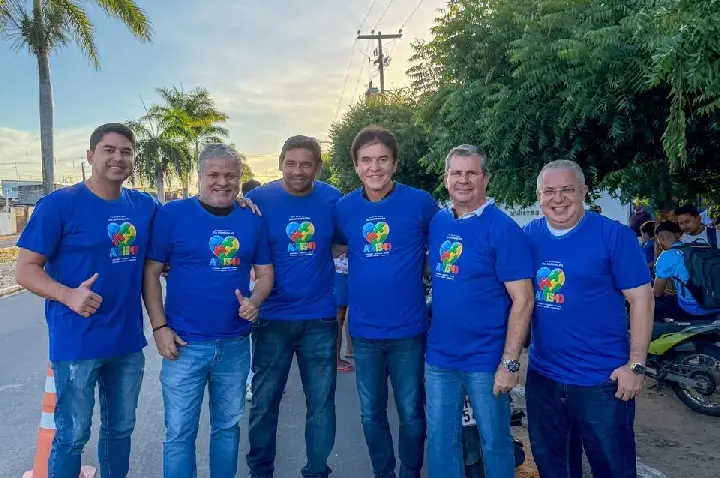 Deputado Robinson Faria participa da 1ª Caminhada pelo Autismo em Poço Branco e anuncia emenda para a AMECA