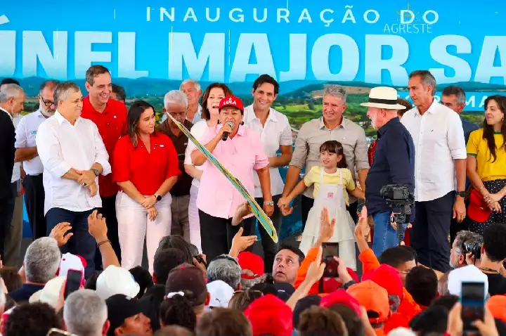 FÁTIMA, CADU, RAFAEL E SAMANDA: TIME DE LULA UNIDO NO RN NA CHEGADA DAS ÁGUAS DO SÃO FRANCISCO