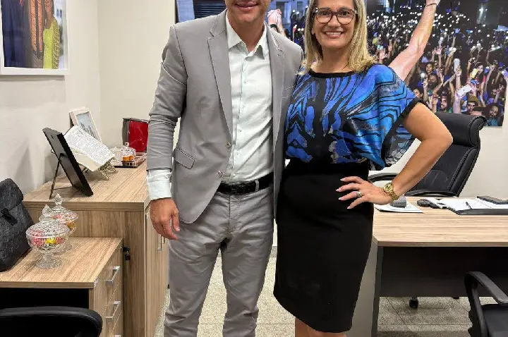 Romeika é recebida por Kleber Rodrigues e reforça apoio de seu grupo político em Jundiá