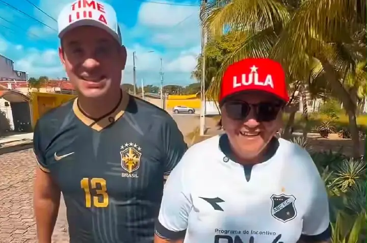 Fátima recebe Cadu de Lula em tradicional caminhada de domingo