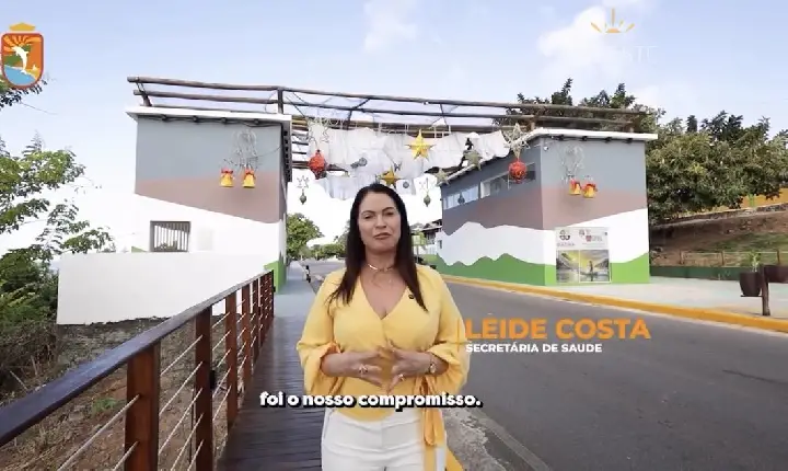 Leide Costa destaca avanços da saúde de Tibau do Sul e reforça compromisso com a população