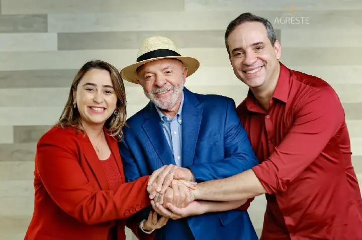 Lula reforça apoio a Cadu e Samanda em encontro em Brasília