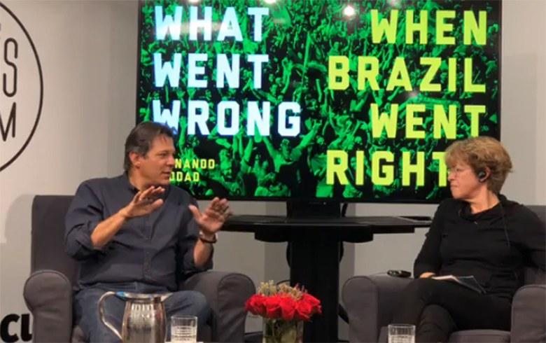 Haddad afirma que democracia está sendo corroída por dentro