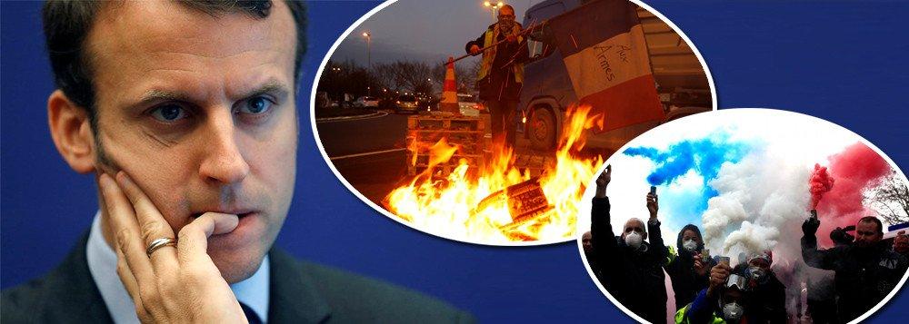 A LIÇÃO DA FRANÇA: POVO NA RUA DERROTA MACRON E AGENDA NEOLIBERAL
