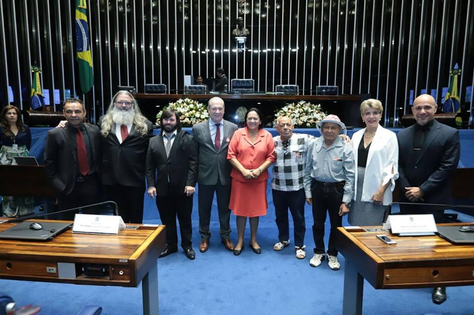 Antônio Francisco e Deífilo Gurgel são homenageados pelo Senado