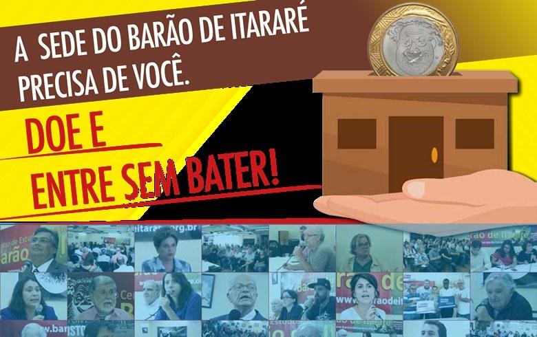 Para manter atual sede, Barão de Itararé lança campanha solidária