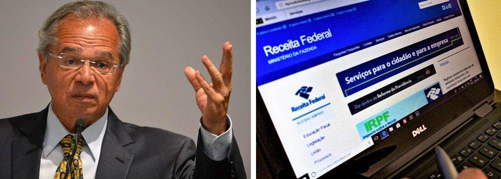 PAULO GUEDES QUER REDUZIR IR DOS MAIS RICOS