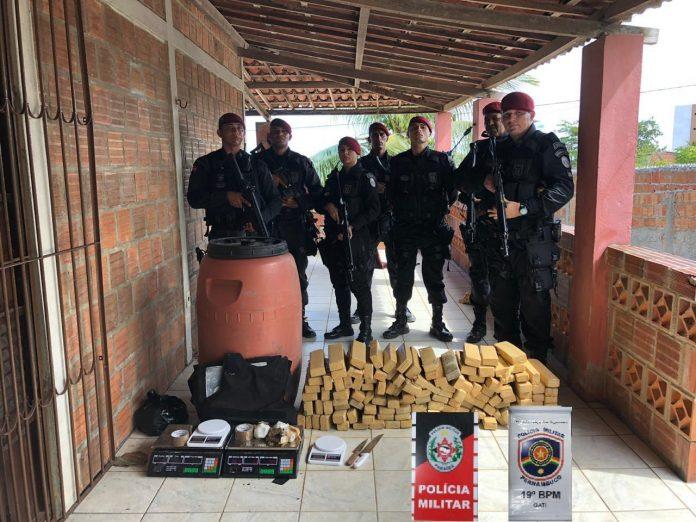 Polícia apreende mais de 90 kg de drogas que seriam distribuídas na PB e PE