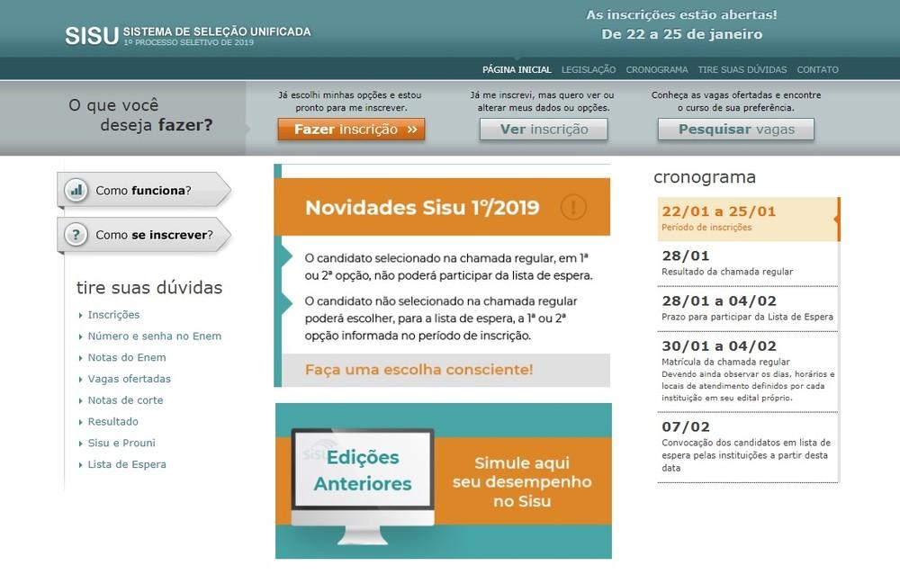 Sisu 2019 abre inscrições