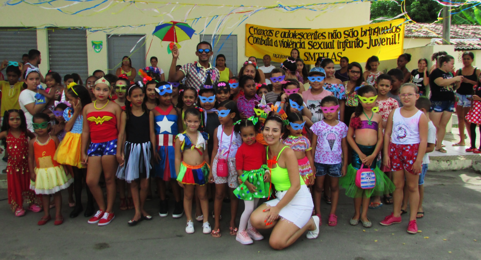 Serviço de Convivência de Georgino Avelino realizou bailinho carnavalesco para as crianças