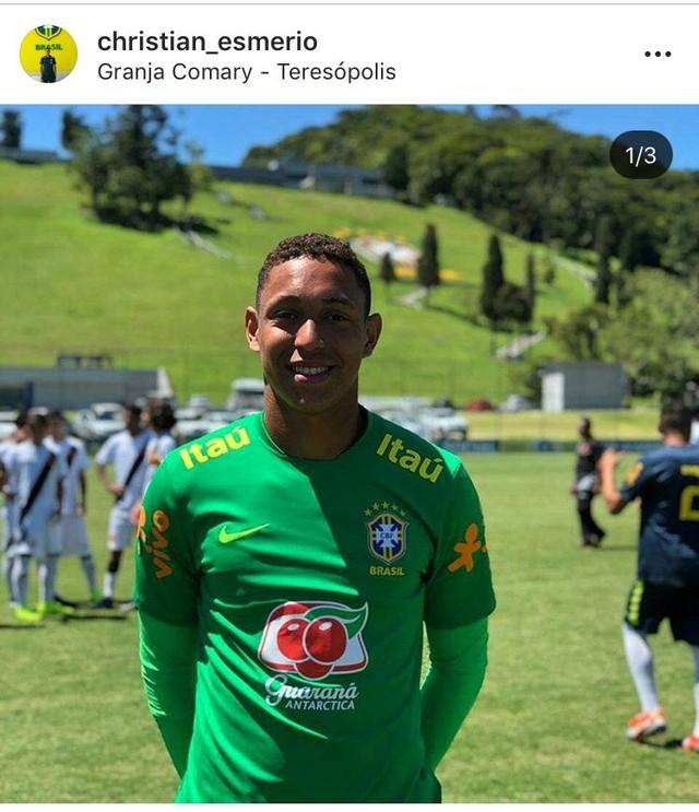 Vítima de incêndio do Ninho defendia seleção; goleiro do time profissional se solidariza
