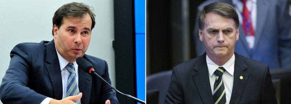 GOVERNO BOLSONARO É UM DESERTO DE IDEIAS, DIZ RODRIGO MAIA