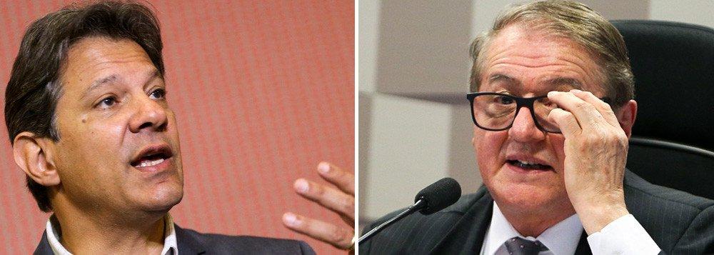 HADDAD SOBRE CRISE NO MEC: PRESIDENTE NÃO TEM PULSO PARA DEMITIR E MINISTRO NÃO TEM VERGONHA NA CARA
