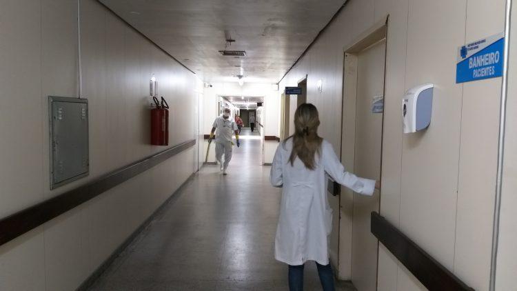 Hospital Walfredo Gurgel inicia mês de março com corredores vazios