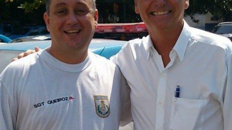 Internautas mostram foto de suspeito de assassinato de Marielle com Bolsonaro