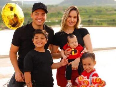 Filhos de Wesley Safadão são internados em Fortaleza