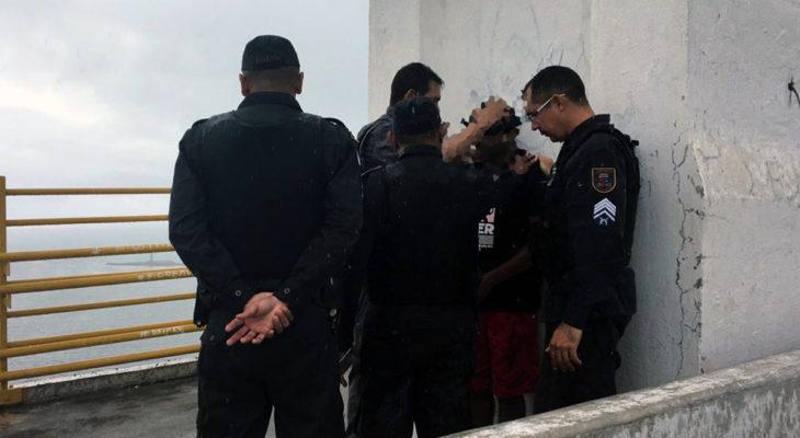 Homem manda mensagem se despedindo, família avisa à Polícia, e PMs impedem suicídio na Ponte de Natal
