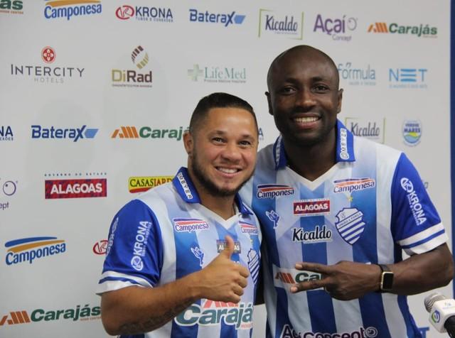 Pablo Armero e Madson vestem a camisa do CSA e falam sobre o que vem por aí na Série A