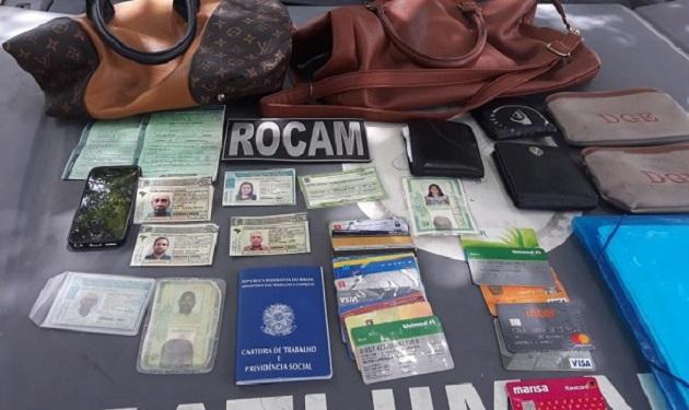 PM recupera automóvel com registro de roubo em Felipe Camarão