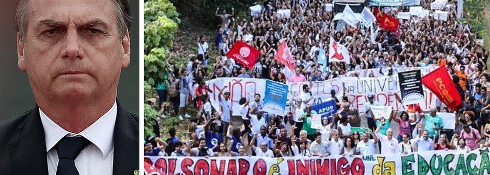 BRASIL SE MOBILIZA CONTRA CORTES E ATAQUES ÀS UNIVERSIDADES
