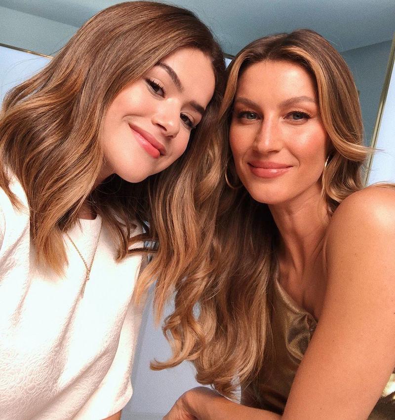 Maisa Silva celebra encontro com Gisele Bündchen: 