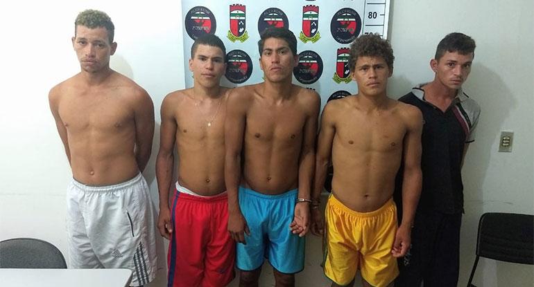 Operação da PM para retomada do Morro do Pela prende cinco suspeitos em Baia Formosa, RN