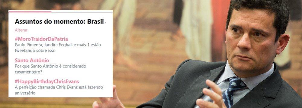#MOROTRAIDORDAPATRIA EXPLODE COMO TRENDING TOPIC MUNDIAL