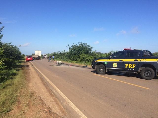 Motociclista morre em acidente na BR-405 em Mossoró