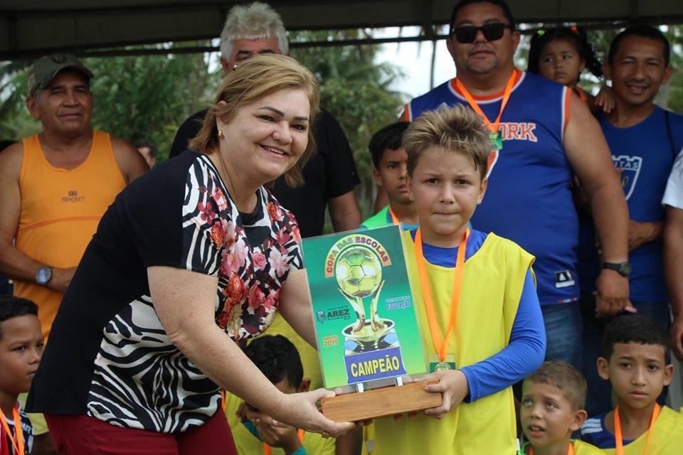 1ª COPA DE FUTEBOL DAS ESCOLAS REÚNE ALUNOS DA REDE MUNICIPAL DE ENSINO EM AREZ/RN