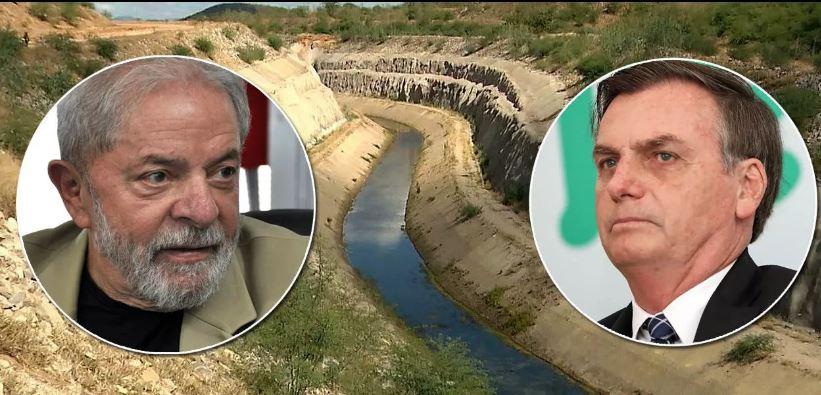 Bolsonaro corta água da transposição e Lula reage: é desumano
