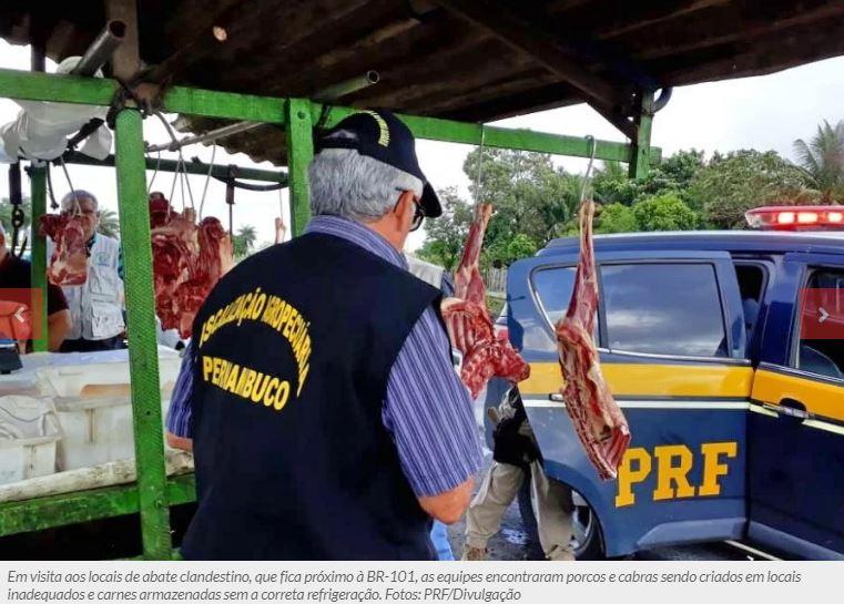 Fiscalização apreende 100kg de carne imprópria na Zona Oeste