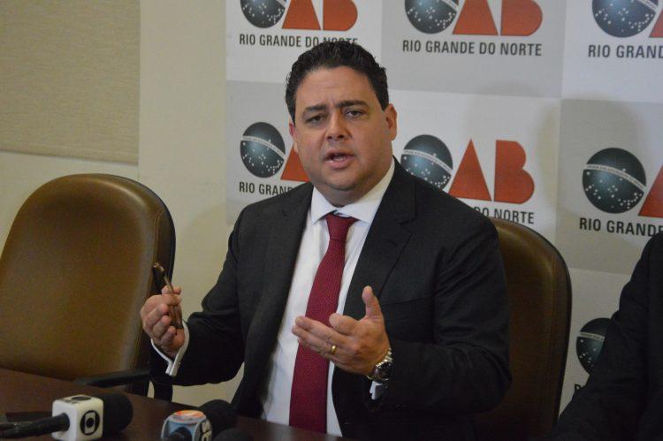 Presidente nacional da OAB alerta para os excessos da Justiça durante visita a Natal