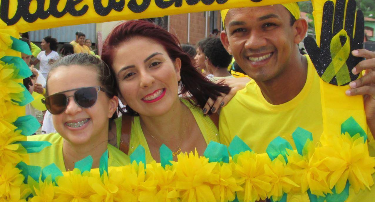 PREFEITURA DE GEORGINO AVELINO REALIZOU A 2ª CAMINHADA DANÇANTE EM ALUSÃO AO SETEMBRO AMARELO
