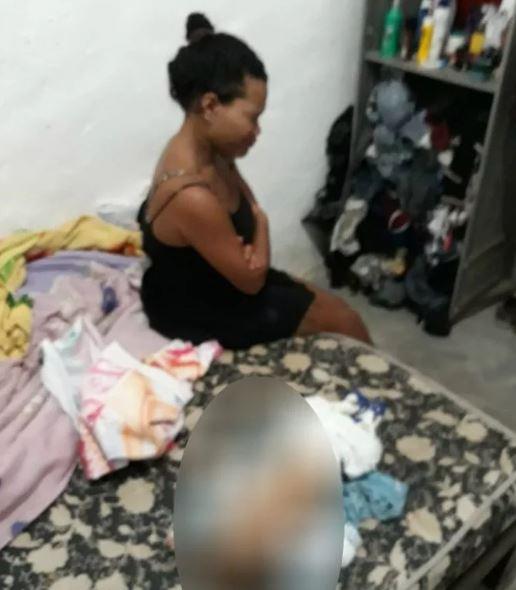 Mulher é presa em flagrante por matar o filho, um bebê de 3 meses