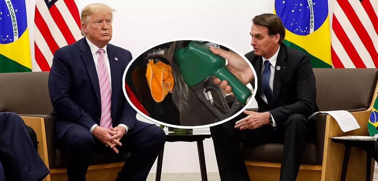 Para favorecer Trump, Bolsonaro libera etanol dos EUA e prejudica produtor brasileiro