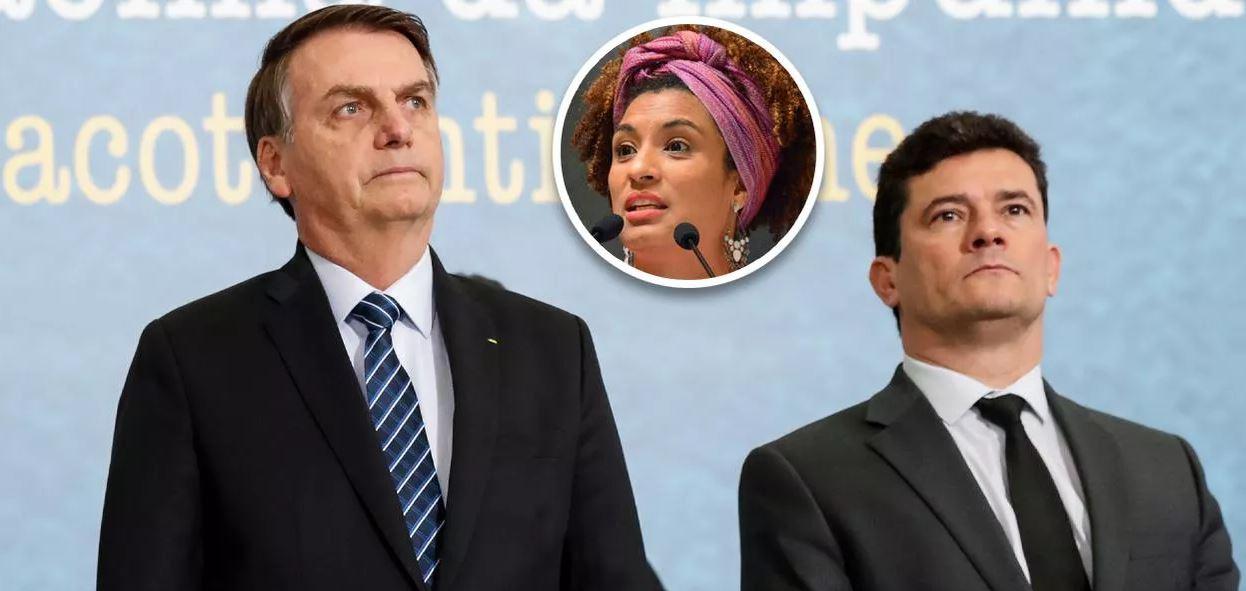 Bolsonaro aciona Moro para perseguir porteiro que revelou ligação entre clã e morte de Marielle