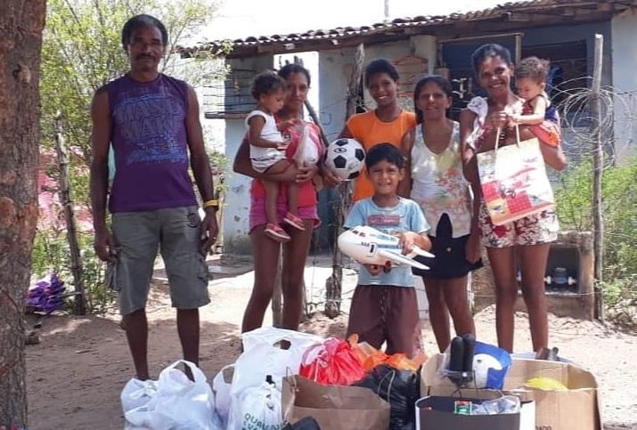 DELEGACIA DE POLÍCIA CIVIL DE NÍSIA FLORESTA REALIZA AÇÃO SOCIAL