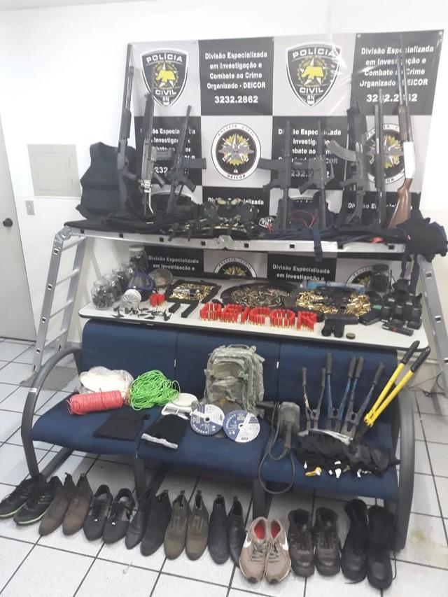 Polícia Civil prende integrantes de quadrilha especializada em assaltos a carros-fortes e bancos no RN