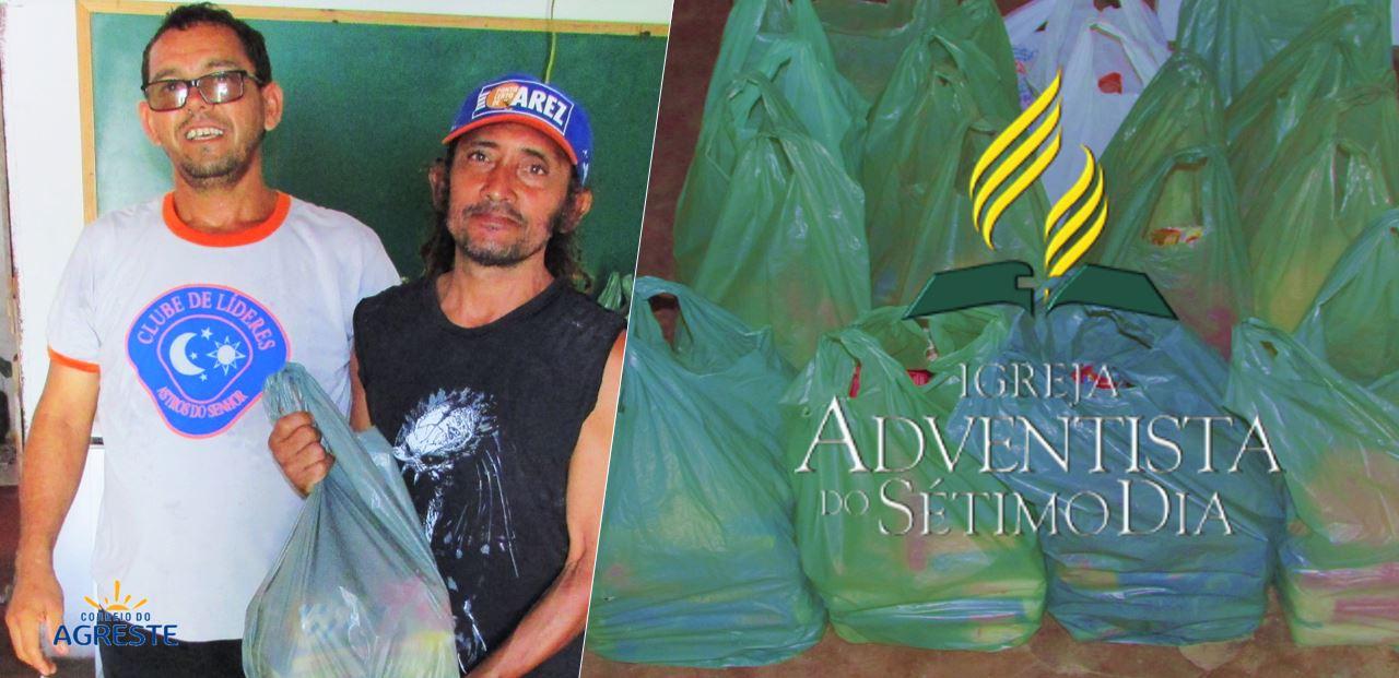 PROJETO DA IGREJA ADVENTISTA EM GEORGINO AVELINO DISTRIBUI MAIS DE 40 CESTAS A MORADORES CARENTES NESTE NATAL