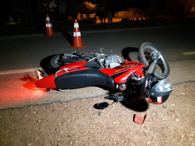 Pedestre morre após ser atropelado por moto na BR-405 em Mossoró