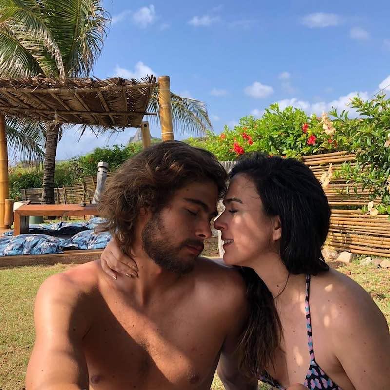 Tatá Werneck comemora 3 anos com Rafa Vitti: 