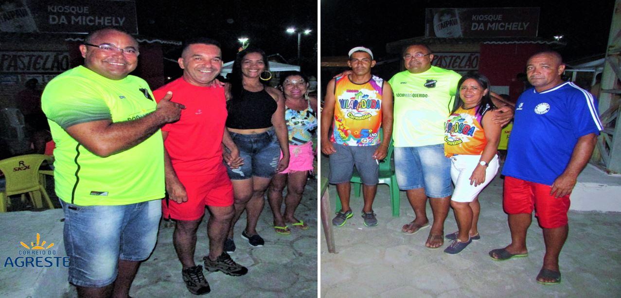 VEREADOR VALDIR PATRÍCIO PRESTIGIA O SEGUNDO DIA DO CARNAVAL DA BARRAGEM EM GEORGINO AVELINO