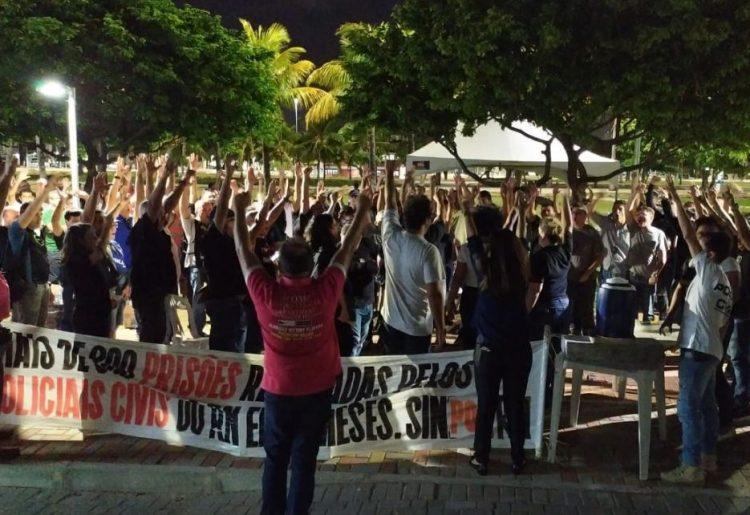 Policiais civis do RN anunciam paralisação em protesto contra reforma da Previdência