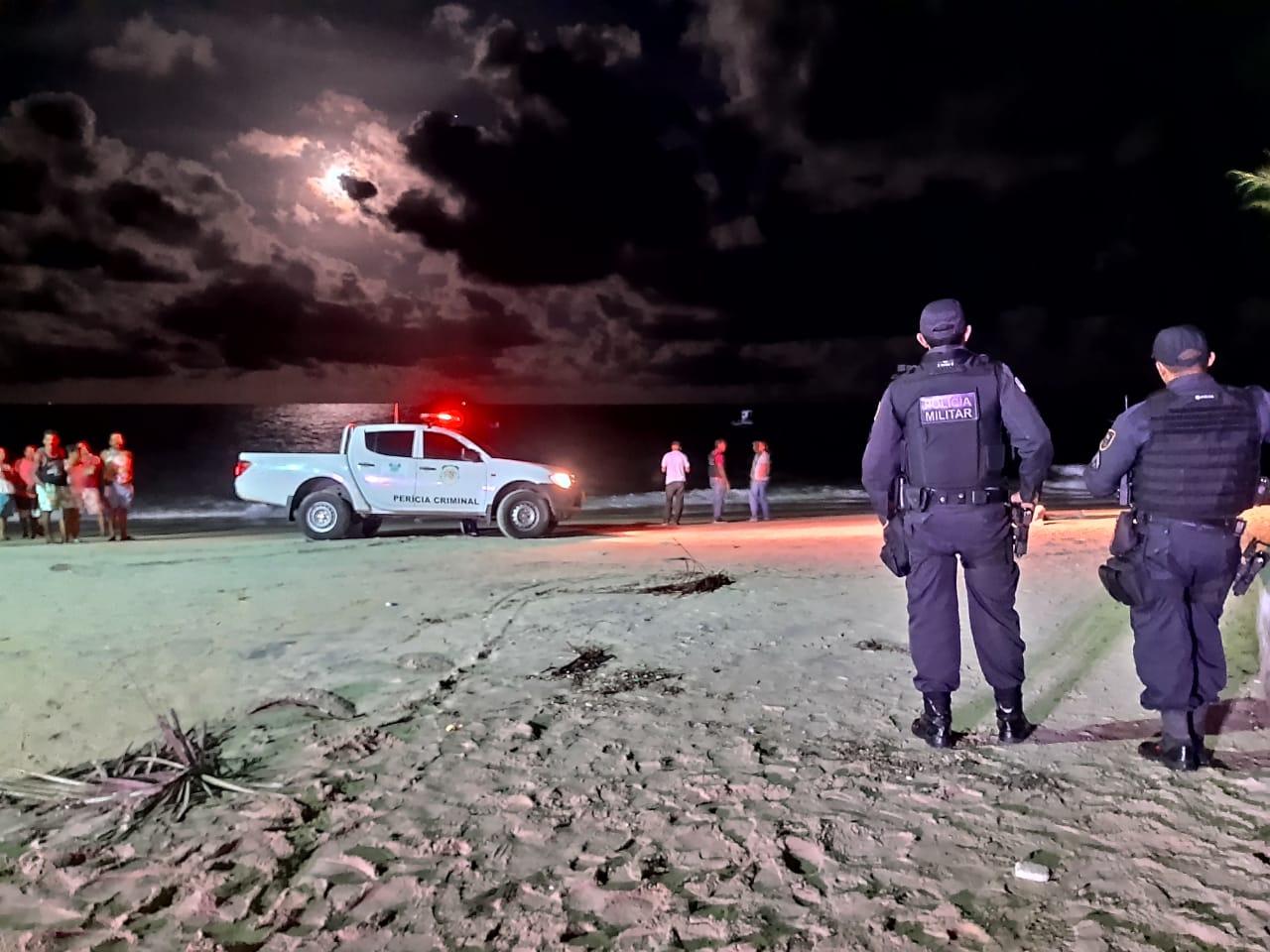 Corpo de jovem de 22 anos é encontrado em praia do litoral Norte