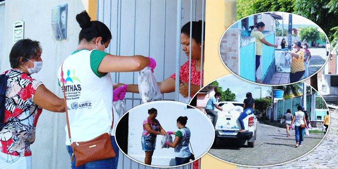 SEMANA SANTA: PREFEITURA DE AREZ REALIZOU NESTA QUINTA – FEIRA (09), A DISTRIBUIÇÃO DE APROXIMADAMENTE 08 TONELADAS DE PEIXES PARA POPULAÇÃO AREZENSE