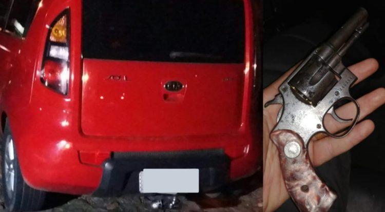 PM resgata refém, recupera veículo roubado e prende assaltantes em Parnamirim