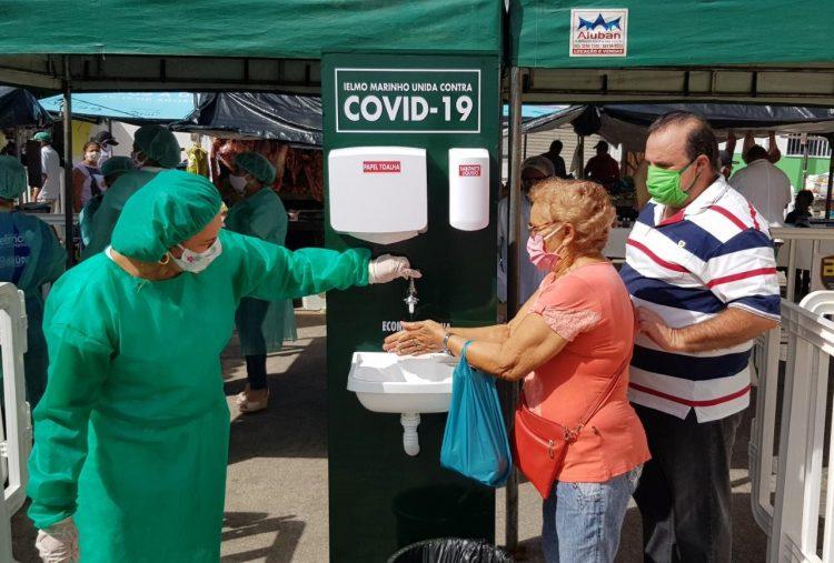 Prefeitura de Ielmo Marinho reabre feira livre com barreiras de higienização