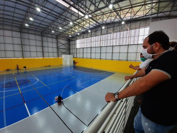 Complexo esportivo, na zona Norte de Natal, dever ficar pronto no próximo mês
