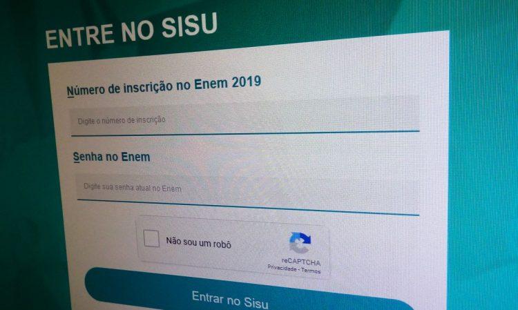 Inscrições para o Sisu começam nesta terça-feira (7)