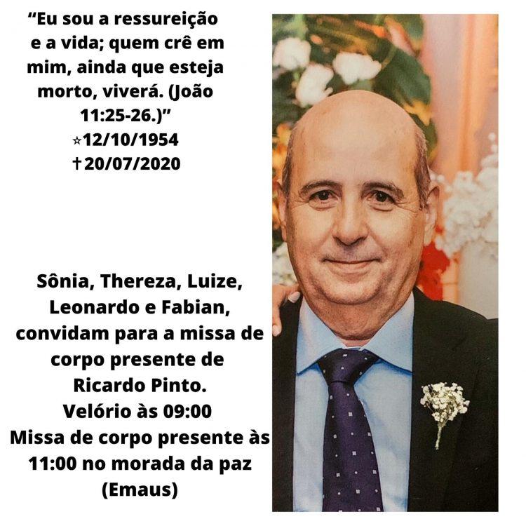 Morre o empresário mossoroense Ricardo Pinto, aos 65 anos